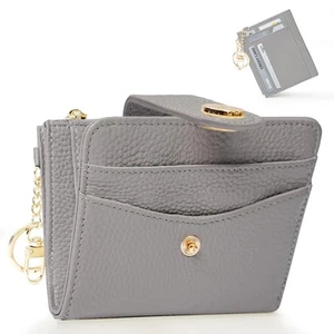 Small Wristlet Wallets for Women Keychain Wristlet Wallet RFID Blocking Key C... - Picture 1 of 6