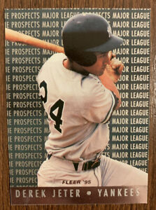 1995 Fleer Major League Prospects Derek Jeter #7  - New York Yankees
