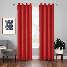2PCS Blackout Curtains Thermal Insulated Window Panels for Room Darkening Drapes