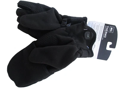 REI Thermo Convertible Gloves / Mitts Fleece Polartec Wind Pro Grip sz Unisex S