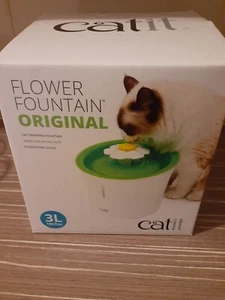 Cat Dog Pet Water Drinking Flower Fountain - Picture 1 of 3