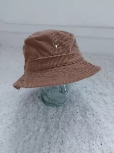 Polo Ralph Lauren Men's Gold/Brown Corduroy Loft Bucket Hat L/XL BNWT - Picture 1 of 6