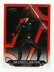 STAR WARS GALACTIC FILES ORANGE PARALLEL REB-14 SEVENTH SISTER - Picture 1 of 1