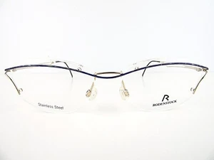 Gafas de diseño RODENSTOCK R4112 acero inoxidable ALEMANIA 52/15/135 - Imagen 1 de 20