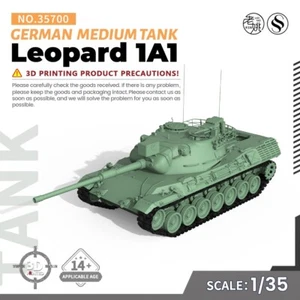 SSMODEL 700 1/35 Military Model Kit German Leopard 1A1 Medium Tank GAMES - Bild 1 von 5