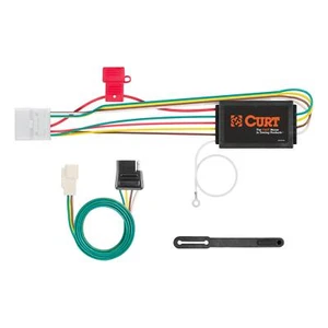 CURT Toyota Highlander Lexus RX350 Trailer Wiring Harness 4 Way Connector Kit - Picture 1 of 7