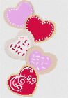 Heart Cookie Stack Needlepoint Kit Or Canvas (Coffee/Tea/Home/Valentine)