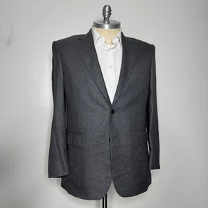 Jos A Bank Platinum Sport Coat Blazer 43L Mens Cashmere Solid Gray - Picture 1 of 13