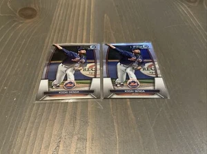 Kodai Senga 2023 Bowman Chrome Rookie Base Lot 2x - Picture 1 of 2