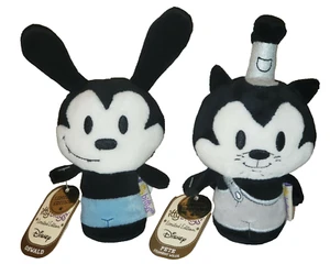 Hallmark Itty Bittys Oswald & Pete Steamboat Willie Disney NWT Plush Stuffed Toy - Picture 1 of 12