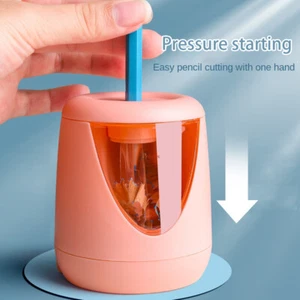Best Automatic Electric Pencil Sharpener Helical Blade Fast Sharpen Home Office - Picture 1 of 17