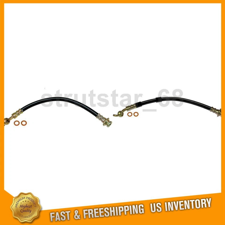 2 mangueras de freno de línea de freno traseras para Nissan Murano 2003 2004 Nissan Murano Foto 1 de 4