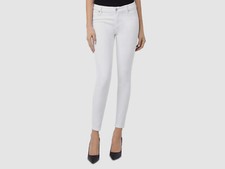 $98 Liverpool Chloe Jeans Women's White Stretch-Fit Skinny Leg Jeans Size 8