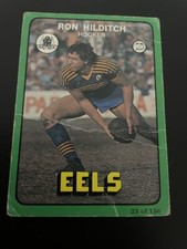 NRL 1978 Scanlens Trading Card #23 Ron Hilditch - Parramatta Eels