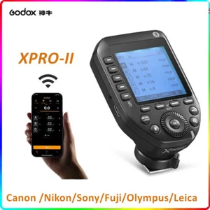 Godox XPROII TTL HSS 2.4GHz Wireless Flash Trigger Transmitter for Leica Canon - Picture 1 of 11