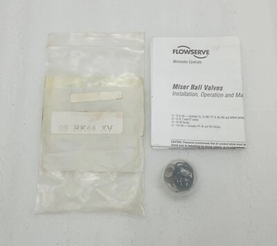 FLOWSERVE Worcester Controls Miser Ball valve Kit 05 RK44 XV 16474 Lot of 3 pcs - Image 1 of 4