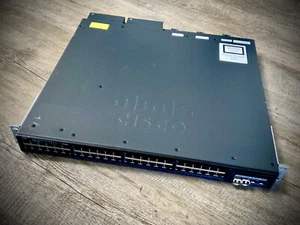 Cisco Switch Catalyst WS-C3650-48FS-L 48 x 10/100/1000 (PoE+) + 4 x 1G SFP Port - Bild 1 von 6