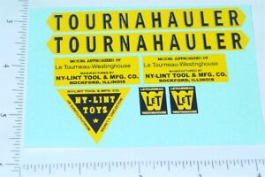 Nylint Tournahauler Const Vehicle Sticker Set NY-030