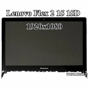 Touch Screen Digitizer Panel LCD Bezel Assembly For Lenovo Flex 2-15 Flex 2 15D - Imagen 1 de 6