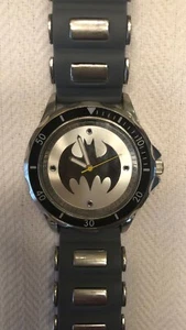 Batman Dc Comics Watch with Gray Rubber Wristband - Picture 1 of 6