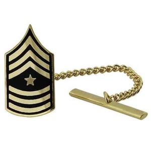USA ARMY TIE TACK TIE TAC SERGEANT MAJOR - Picture 1 of 1