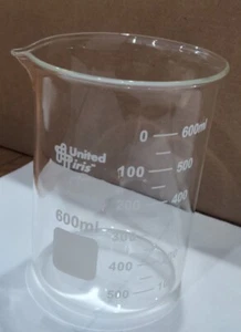 600ml Beaker Low Form Griffin Boro 3.3 Glass - Picture 1 of 1