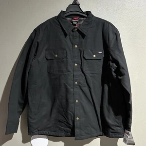 Dickies Canvas Workwear Flannel Lined Shirt jacket Barn Men’s 2XL - Picture 1 of 4