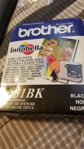 LC51BK BROTHER black ink jet - Printer MFC 665CW 680CW 685CW 845CW 885cw 465CN - Picture 1 of 4