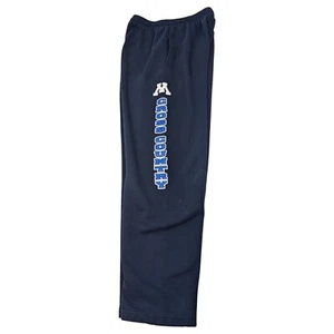Gildan M Cross Country Athletic Pants Joggers Blue Pockets Drawstring Sz M *READ - Picture 1 of 14
