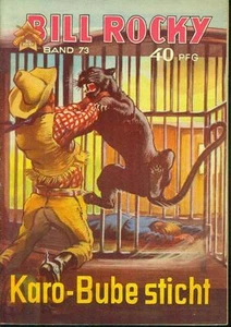 Bill Rocky n.o 73 de 1952 - ¡EXCELENTE Z0 sin leer! CUADERNO NOVELA PABEL WESTERN RAREZA - Imagen 1 de 3