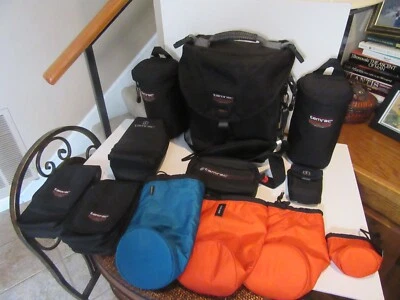 Lot 12 Tamrac Camera and Lense Bags and Accessories - Image 1 of 4