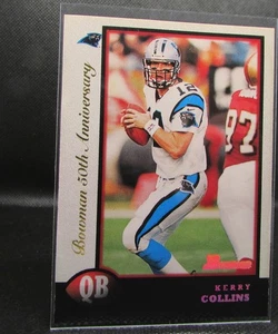 1998 Bowman 50th Anniversary /50 Kerry Collins #72 - Picture 1 of 2
