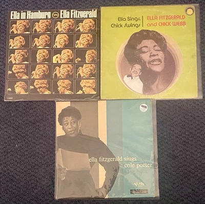 Ella Fitzgerald  Vinyl Lot Sings the Cole Porter Songbook 2Lp Hamburg Chick Webb - Image 1 of 2