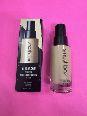 Smashbox Studio Skin 24 Hours HYDRA FOUNDATION 1oz NEW IN BOX 2.0 - Image 1 of 4