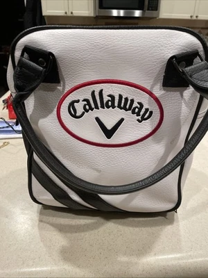 Bolsa de golf Callaway Practice Caddy - negra/blanca usada en excelente estado Foto 1 de 4