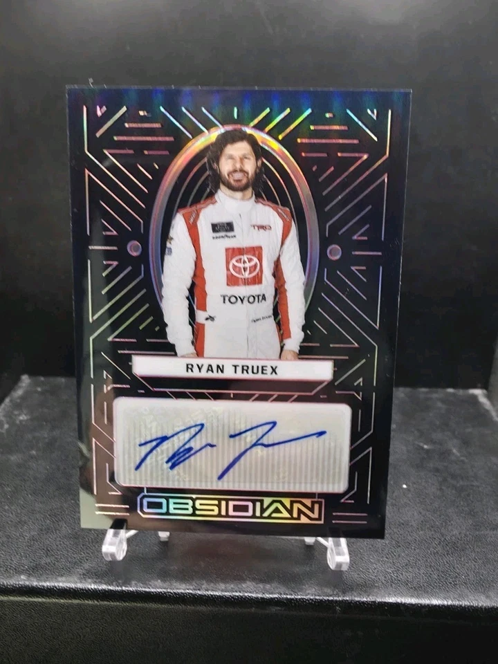 2023 Panini Chronicles NASCAR Racing Obsidian Signatures Ryan Truex Auto - Image 1 of 1