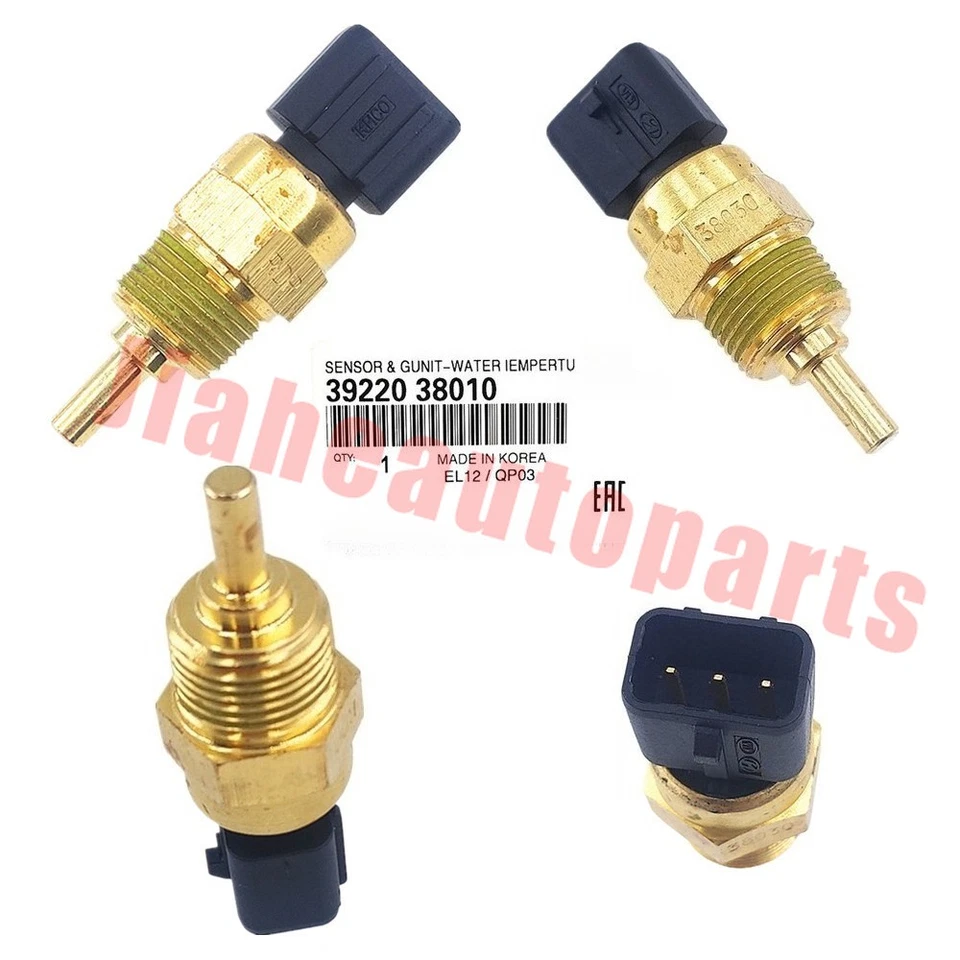 SENSOR DE TEMPERATURA DE REFRIGERANTE 4 PIEZAS 3922038030 para Hyundai Accent Kia Rio 2000-2017 Foto 1 de 4