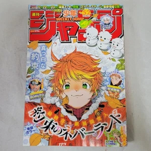 Weekly Shonen Jump 2018 No.52 The Promised Neverland front color page Japanese - Picture 1 of 12
