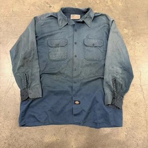 Vintage Dickies Faded Work Shirt Size XL - Picture 1 of 8