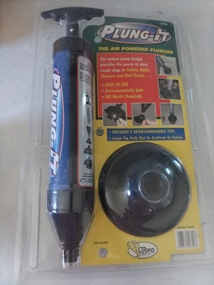 Cobra Products 00300 Power Plunge-It Air Water Propelled Drain Opener Plunger - Image 1 of 4