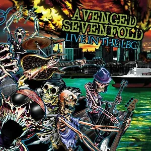 AVENGED SEVENFOLD Live in the LBC BANNER HUGE 4X4 Ft Fabric Poster Flag Art NEW - Picture 1 of 2