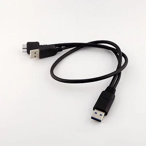 USB 3.0 A Male to Micro USB 3.0 Y Cable with Extra USB Power for 2.5" Mobile HDD - Picture 1 of 6