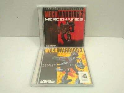 MECH WARRIOR 2 (usado) + MERCENARIOS (nuevo) juegos PC Activision Foto 1 de 4