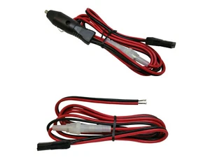 CB HAM 3 PIN RADIO POWER CORD, CIGARETTE LIGHTER COMBO FITS UNIDEN RADIOS - Picture 1 of 3