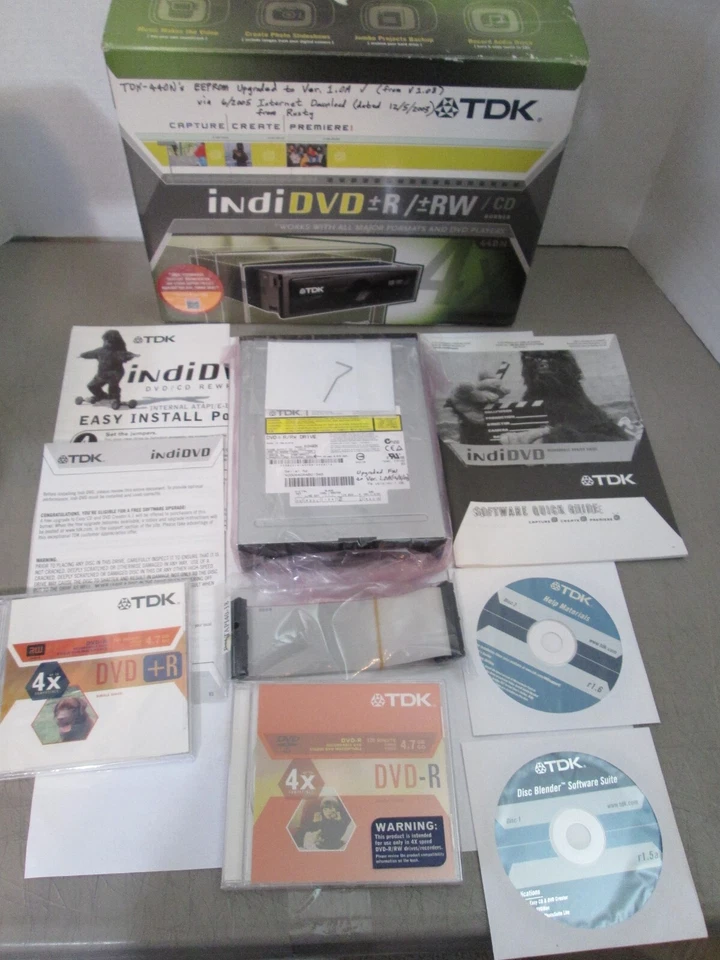 TDK Indi VDV +R/+RW/CD Burner  440N - Image 1 of 4