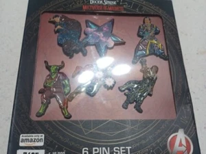 Dr. Doctor Strange in the Multiverse of Madness Marvel Juego de 6 pines exclusivo de Amazon - Imagen 1 de 4