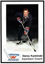 1989-90 Lethbridge Hurricanes #18 Darcy Kaminski