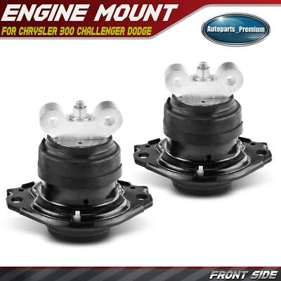 2x Front Engine Motor Mounts for Chrysler 300 Challenger Dodge Charger 2011-2022 - Image 1 of 4