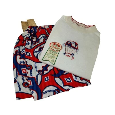 Health-Tex Size 4T Toddler Vintage 1970s Shorts and Top Made in USA Foto 1 de 4