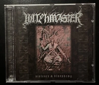 Witchmaster - Violence & Blasphemy CD "Dark Realm Records" 2002 reissue. - Image 1 of 3